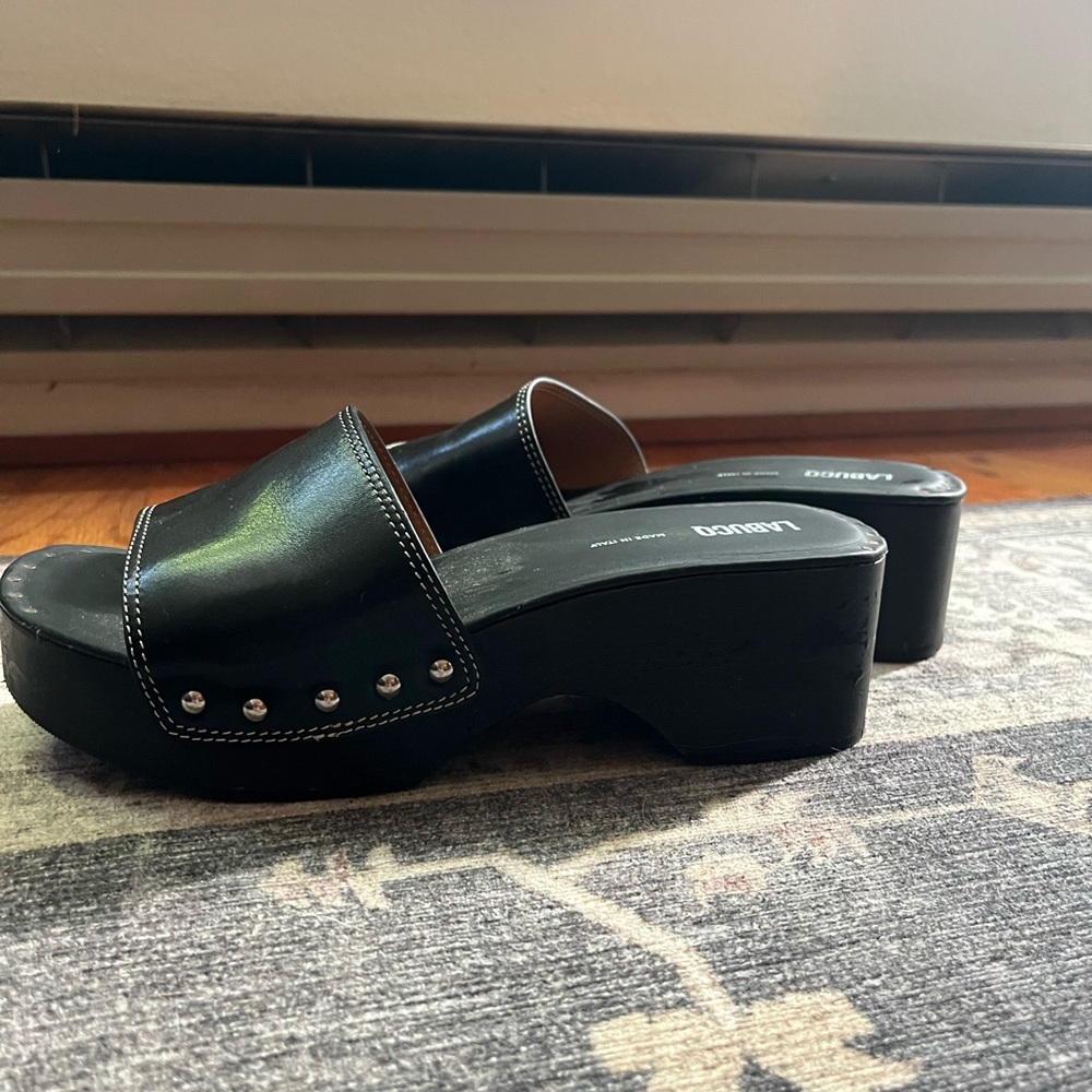Black Labucq Nona Clogs